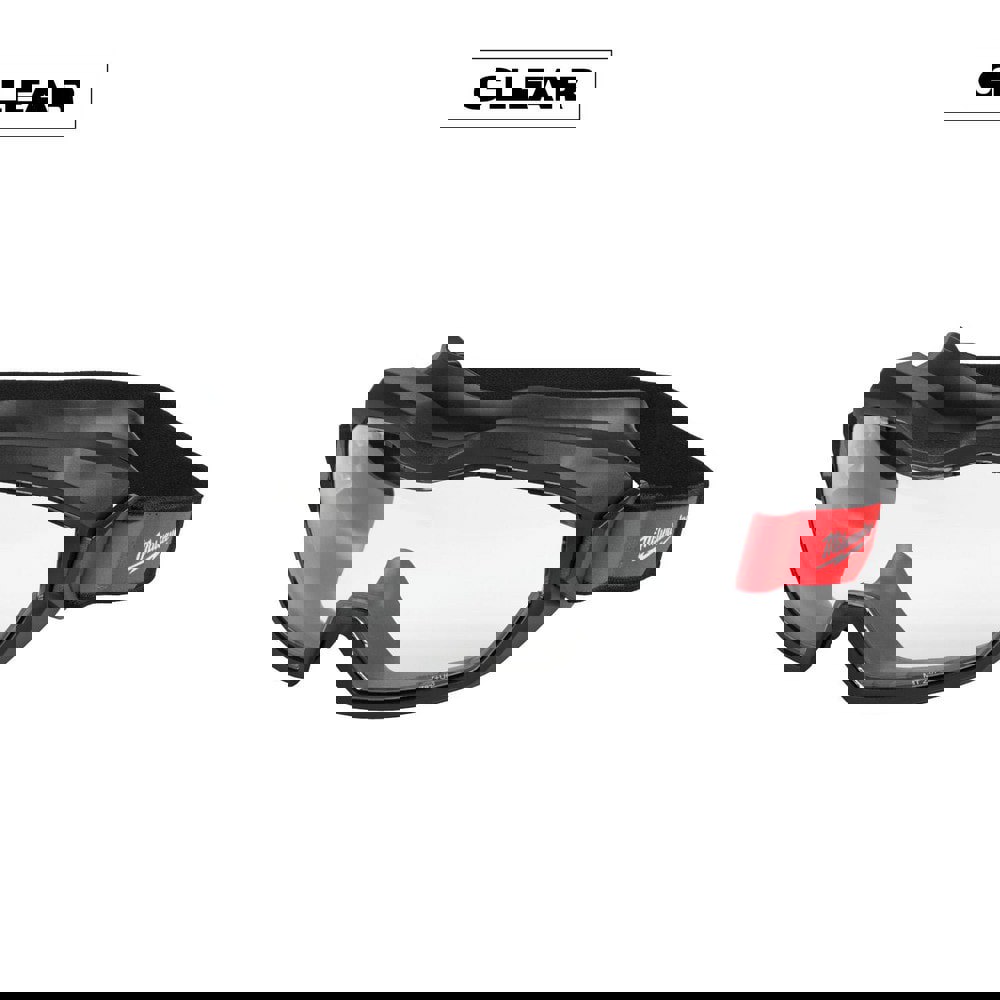Safety Goggles; Protection Type: Dust; Splash ; Lens Coating Properties: Anti-Fog & Anti-Scratch ; Type: Safety Goggles ; Vent Type: Direct Vent ; Lens Color: Clear ; Lens Material: Polycarbonate